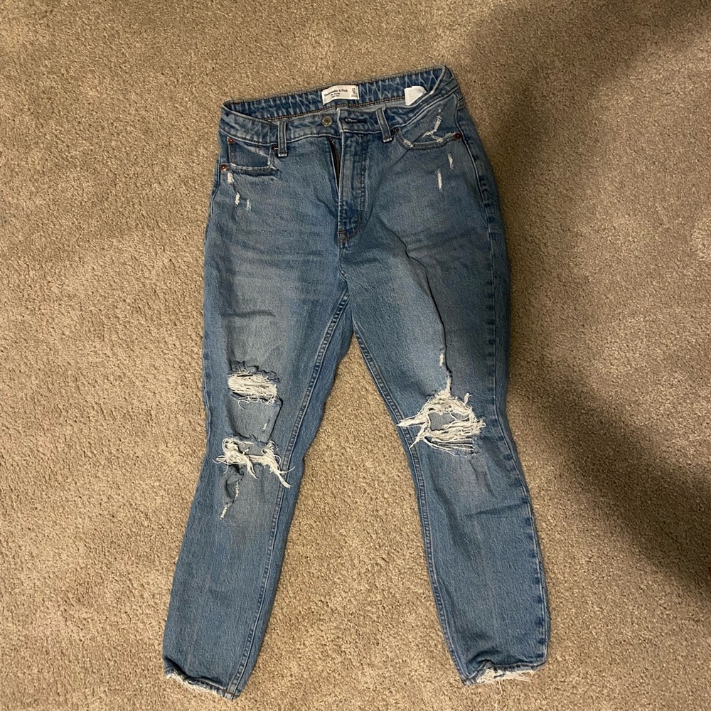 Abercrombie & fitch Curve love high rise skinny Jean